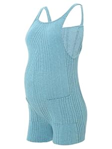 Ttao Śpioszki Ciążowe Kombinezon Niebieski S