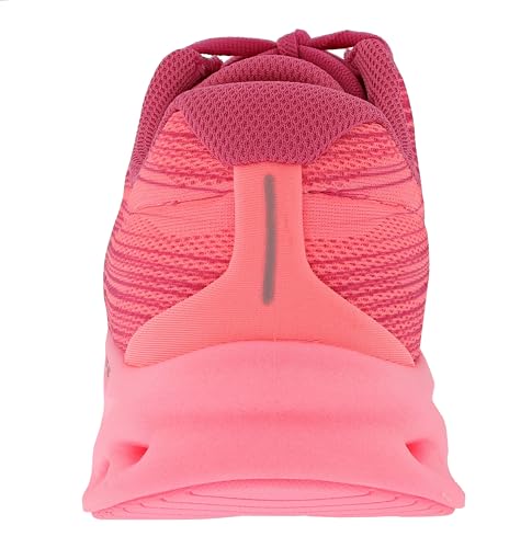 Skechers Women's Go Run Swirl Tech Speed- Ultimate Stride Running Shoes, Hot Pink/Pink, 8.5 M4