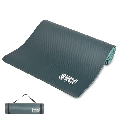 Body Sculpture(ボディスカルプチャー) デュアルカラーヨガマット ヨガマット 厚め トレーニングマット 10mm ストレッチマット 筋トレ yoga mat 筋トレマット