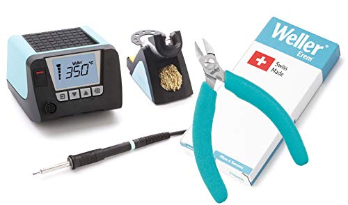 Weller Wt1013Np - Wt1 Soldering Station, Wp80 Iron, And 522N Wire Cutter #TOP28