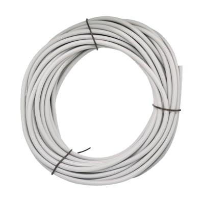 Tube en silicone durci au platine 6 mm anti-écrasement gris Shore 60 de 25m