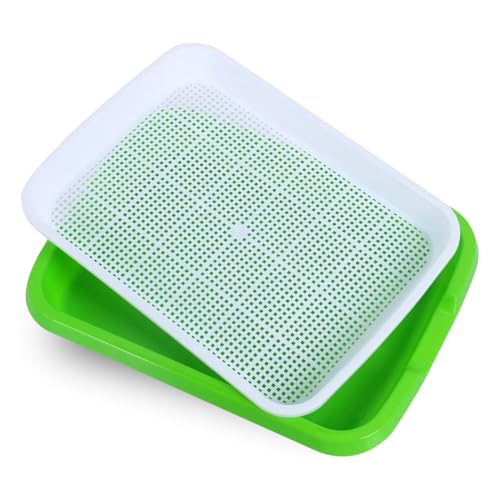 Kit de Bandeja de Germinação Hidropônica para Brotos e Mudas