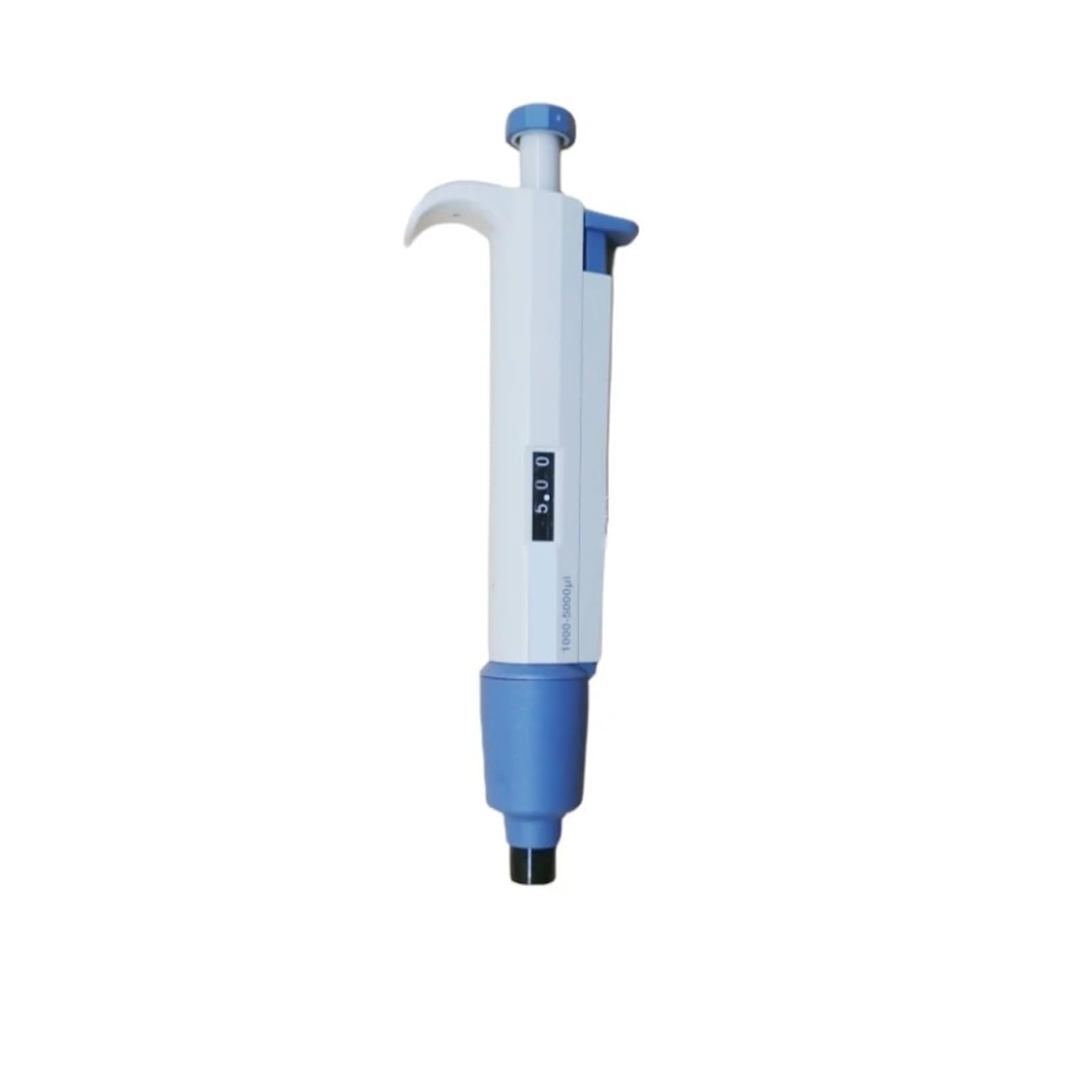 Micropipetta da laboratorio con display LCD Pipetta digitale regolabile a canale singolo da 0,1μl–10ml con puntali Estrazione accurata(5-50ul)