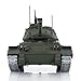 TOUCAN RC HOBBY Tongde M24 Chaffee 1/16 RC Tank Infrared Metal Upgraded Wheels Barrel Recoil Toy