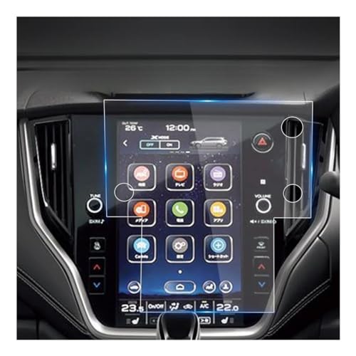 Protection d'écran GPS pour trajets en famille : verre Subaru Outback 2023 11,9"