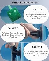 Pawfly Aquarium-Heizung Saugnäpfe Aquarienröhre Licht Saugnapfhalter 1,7 cm Befestigungsklammern für Aquarium Heizstab und Unterwasserlicht (Nicht für Luftschlauch), 12er-Pack – Ansicht 5