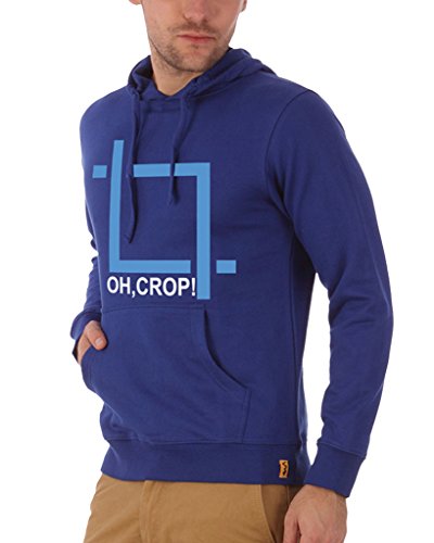 Image of Campus Sutra Cotton Men Hooded Sweatshirt