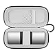 Herzmonitor-Tasche kompatibel mit AliveCor KardiaMobile 6L - Smartphone-kompatibler 6-Messungen-EKG-Monitor für Apple- und Android-Geräte - NUR HÜLLE (Schwarz)