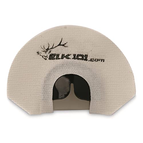 Rocky Mountain Hunting Calls C12 Tone Slot Technology Series Elk101 Contender 2.0 Elk Diaphragm Call, High Profile, White