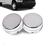 VRracing 2PCS Wheel Center Caps Compatible with 2003-2017 Dodge Ram 3500 1-Ton Dually Wheel Chrome Center Hub Caps Pair