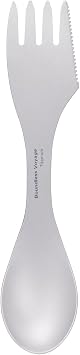 Boundless Voyage Titanium Spork Spoon Camping Tableware T-1064T
