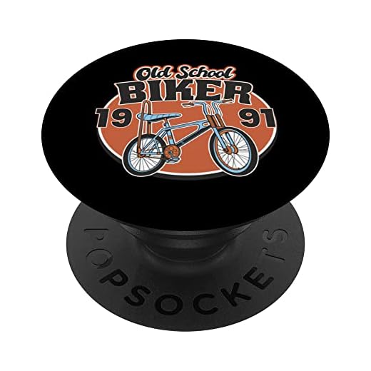 Old School Biker 1991. 32 cumpleaños PopSockets PopGrip Intercambiable