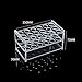 Clear Acrylic Test Tube Rack 18 Holes Test Tube Holder for 10ML/15ML Test Tubes (1 Piece)
