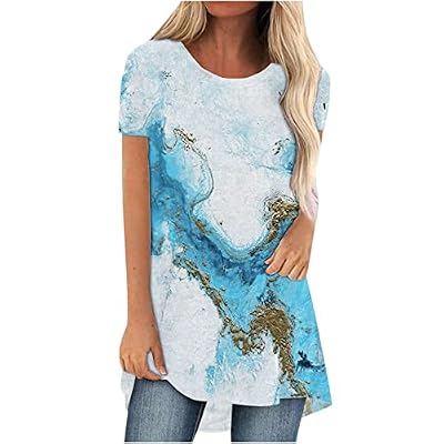 Girls Tshirts Fancy Summer Casual Round Neck Short Sleeve Printed Ladies Tops Blouse T Shirt Womens Tops Summer Activewear#1529