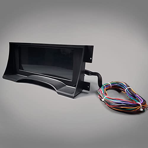 Auto Meter 7006 Invision Direct Fit Digital Dash Lcd 95-98 Chevy Truck, Black #TOP4