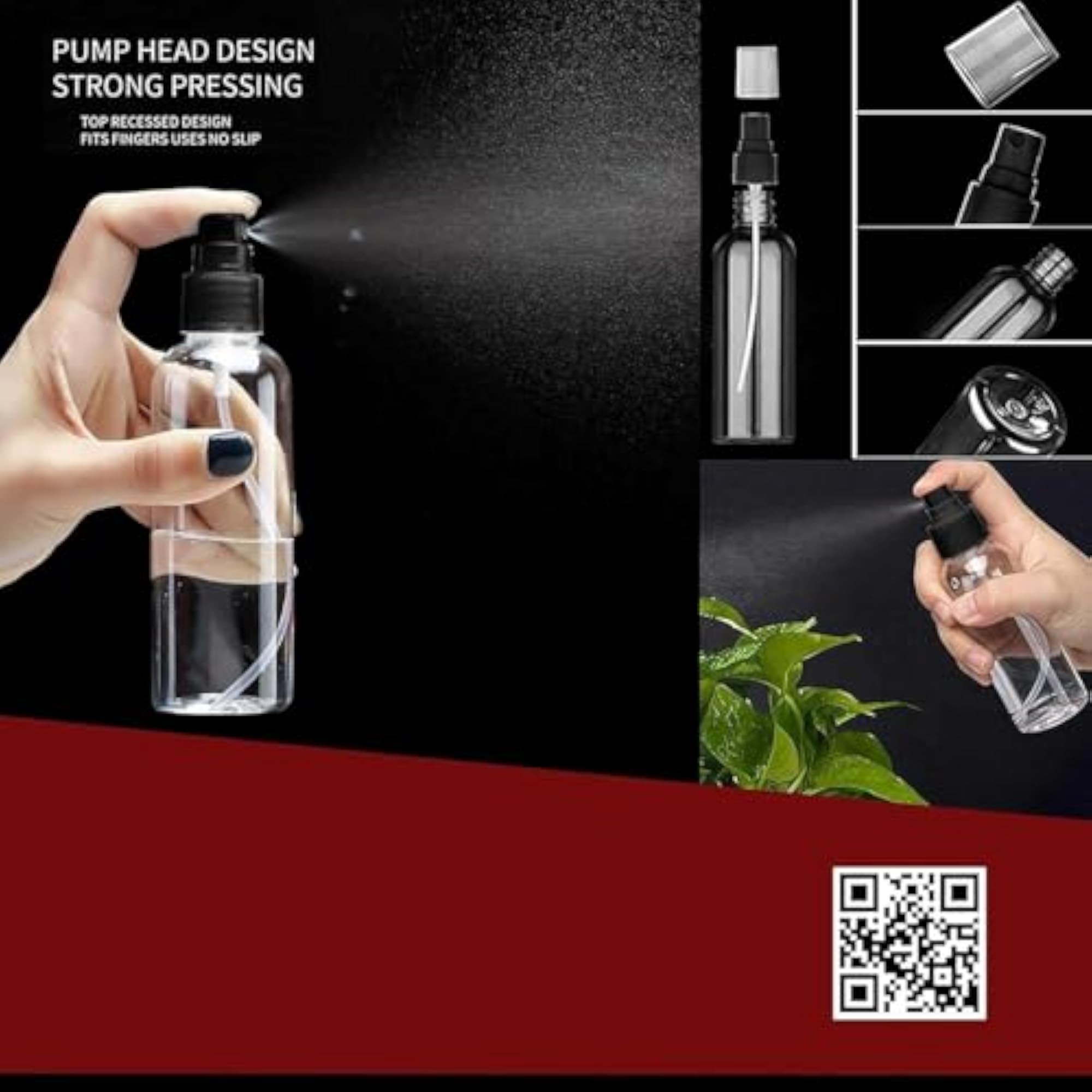 Spray Bottles Fine Mist Spray Bottles Clear Empty