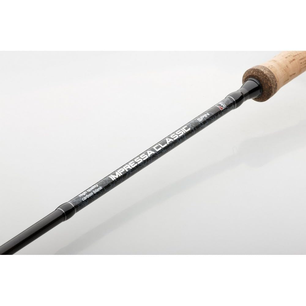 DAM Impressa Classic Spinning Combo, Freshwater Angler Fishing Rod & Reel Pike Perch & Zander, Strong Leightweight & Versatile, Black, 1.80m - 2.7m Moderate Fast Rod, 1000-3000 Size Reel