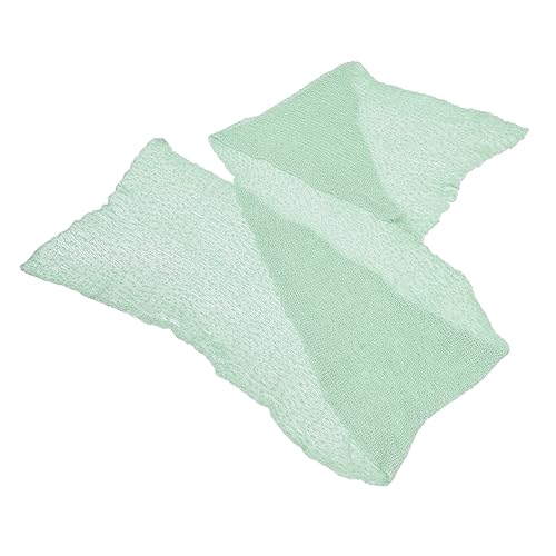Impacchi Neonati Involucro Ondulato Fascia Elastica Per Puntello Per Foto Avvolgente Per Oggetti Di Scena Maternità Fai Da Te lungo verde