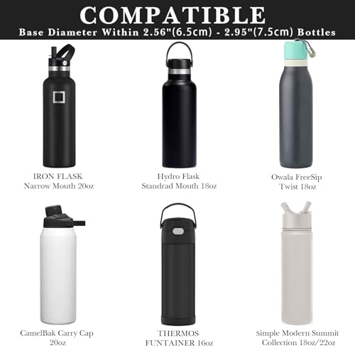 Porte-bouteille avec sangle pour transporter facilement une gourde fine - 3