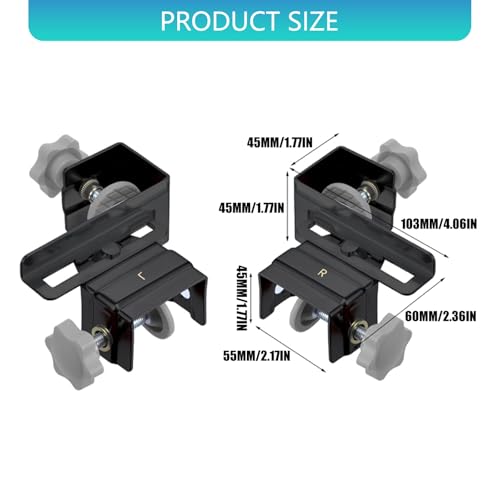 Clips de fixation de tiroir outil de serrage menuiserie acier inoxydable - 5