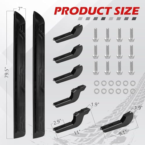 Estribos running boards Dermon para Toyota Tacoma miniatura 3