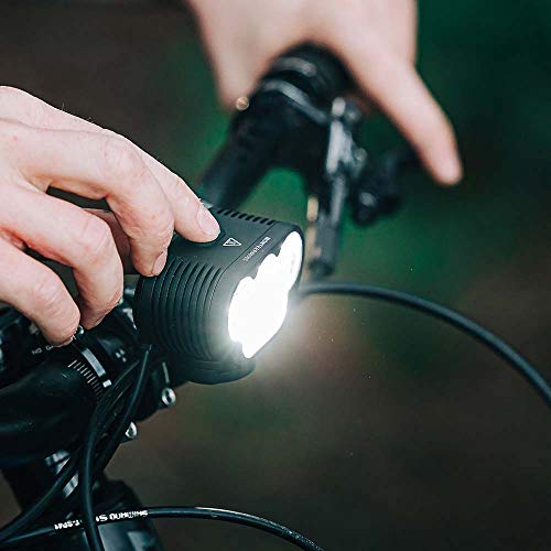 Magicshine Monteer 8000S Galaxy Bike Headlight, 4800 Lumen Flood Beam With 3200 Lumen Spot Beam. 10,000Mah Type-C Battery Pack With Reverse Charging. Ip65 Waterproof. The Ultimate Mtb Light. #TOP5