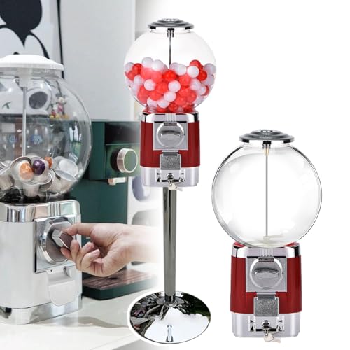 Máquina expendedora de cápsulas de café con soporte de metal, almacenamiento conveniente para 240 cápsulas, incluye 20 carcasas de bolas de colores para uso doméstico o comercial