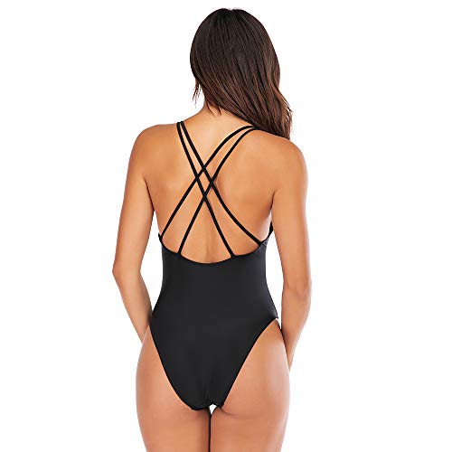 Mommy and Me Matching Family Swimwear Queen & PRINNCESS One Piece Mother Daughter Girl Swimsuits Cross Back Beachwear3