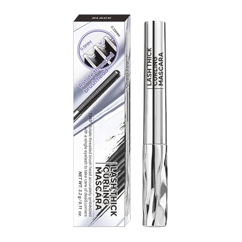 Voluminous Mascara - Long Lasting Sweat Proof Steel Tube Formula | Smudge Resistant Lash Primer Effect For Daily Party Outdoor V