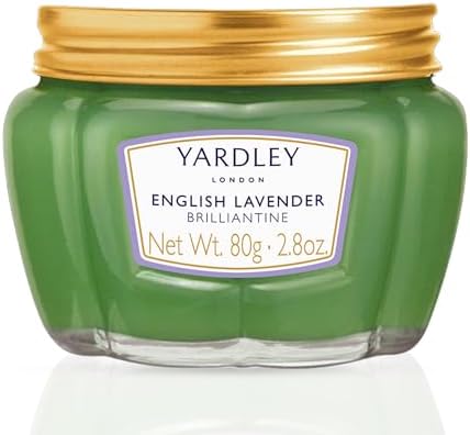 Yardley of London English Lavender Brilliantine for Men, 2.8 Ounce, Grey (215186)