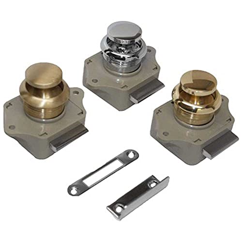 Sea-Dog 224300-1 Push Button Rim Latch - #6 Rh