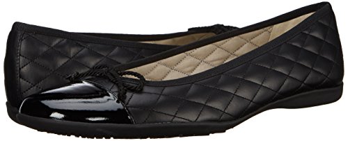 French Sole Fs/Ny Women's Passport Ballet Flat, Black, 8.5 M Us #TOP6