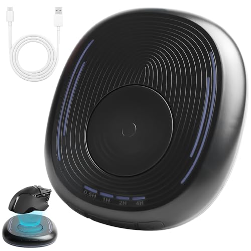 Undetektierbarer Maus Jiggler, Tragbarer Mausbeweger, USB Mouse Mover mit ON/Off Plug und Einstellbarem Intervall für Home Office für Computer, Laptop, PC, Zuhause, Büro, Simulieren Sie Mausbewegung