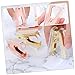 NUOBESTY 2pcs Creative Stapler Easy Use Office Binding and Home Lightweight Design Smooth Stapling Performance Random