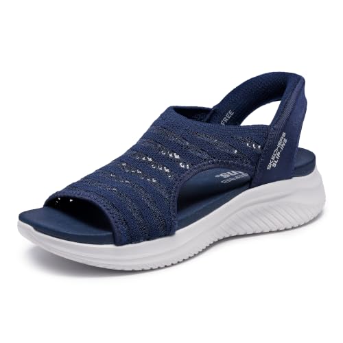 Image of Skechers Women's Ultra Flex 3.0 - Sun Warmth Hands Free Slip-ins | Hands Free Slip-Ins, Yoga Foam Cushioned Footbed, Machine Washable, Recycled Materials, Vegan