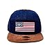 Produktbild Bioworld Unisex FAR CRY 5 American Flag Denim Snapback Baseball Cap Baseballkappe, Blau (Blau Blau), One Size