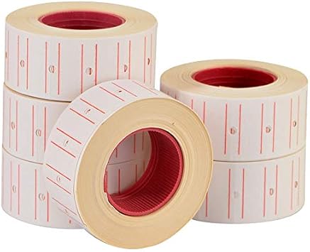 Motex Fiyat Etiketleme Beyaz  izgili Renk Etiketi
