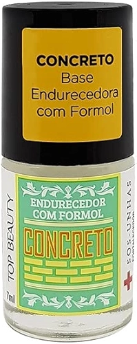 Esmalte Tratamento Top Beauty 7ml SOS Unhas - Concreto, Top Beauty