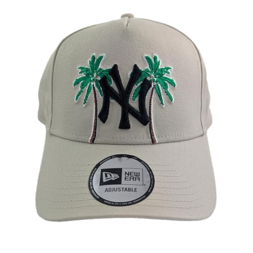 New Era MLB Palm Tree E-Frame Cap New York Yankees Stone
