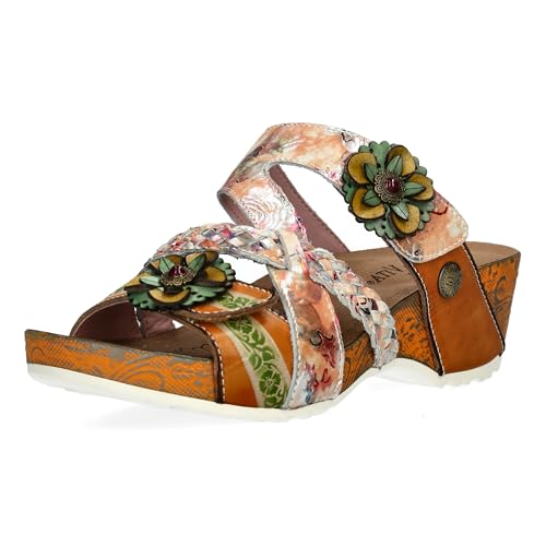 Mules en cuir Laura Vita Daphneo 01 sabots talons été chaussure femme chic