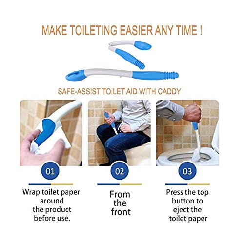 Outil d'assistance mobilité avec manche long pour hygiène intime - 4