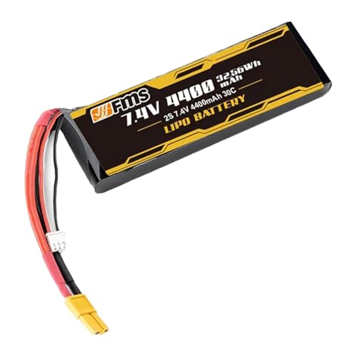 Batería 2S 7.4V 4400mAh FMS con cargador incluido para actualizar coches radiocontrol