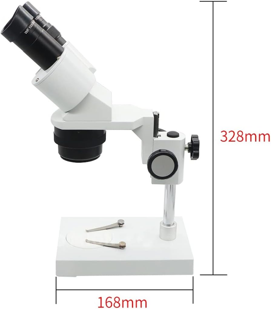 20X 40X Binocular Stereo Microscope Mobile Phone Repair Tool PCB Soldering Compound Light Microscopes Lab Industrial Inspection