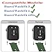 Z.DuDuZAZA Bands for Huawei Watch FIT 4 Smart Watch Straps/Watch FIT4 Pro Bands for Women Men, 10PCS Soft Silicone Wristband Replacement Correas Compatible with Huawei Watch FIT 3/FIT4 Pro Belts