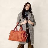 Vera Bradley Featherweight Large Miramar Weekender, Potter's Clay