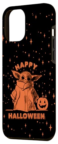 Coque iPhone 12 Pro Max Star Wars The Child Mandalorian Halloween durable