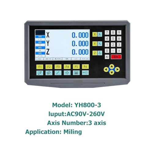Display LCD DRO 3 Ejes 19 Idiomas YH800-3 miniatura 4