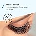 D-UP False Eyelash Glue for Lash Extensions with Transparent Rubber Type, LASH Cluster Glue Waterproof for Long-Lasting & Eyelash Natural Look from Japan, 501