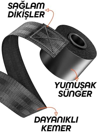 Direnç Bandı Kapı Aparatı Evde Pulldown Curl Row Cable Press Makinesi Yerini Tutan Aparat 1 Adet - Görsel 7