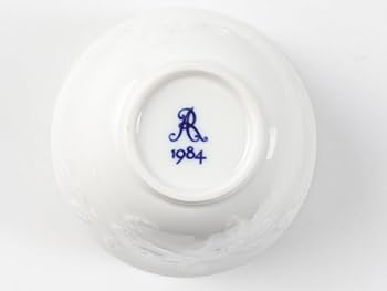 Amazon.co.jp: マイセン 茶碗＆茶托 2セット 1984 白磁カップ